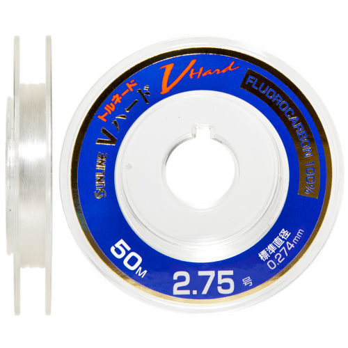 Флюорокарбон Sunline FC Tornado V Hard HG 50m #2.75/0.275mm 5.5kg
