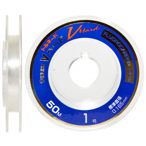Флюорокарбон Sunline FC Tornado V Hard HG 50m #1.0/0.165mm 2.0kg