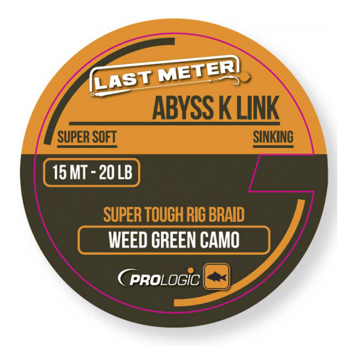 Поводковый материал Prologic Abyss K Link 15m 40lbs