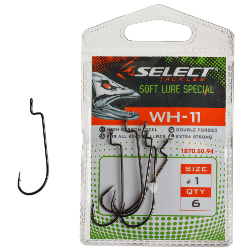 Крючок Select WH-11 #1 (6 шт/уп)
