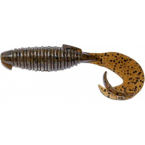 Силикон Keitech Flapper Grub 4" #101 Green Pumpkin PP