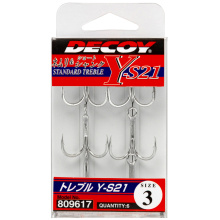 Тройник Decoy Y-S21 #3 (6 шт/уп)