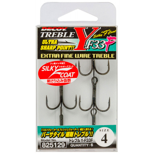 Тройник Decoy Y-F33F #3 (6 шт/уп)
