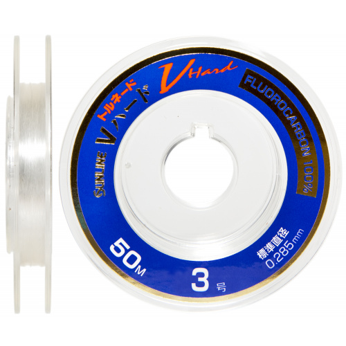 Флюорокарбон Sunline FC Tornado V Hard HG 50m #3.0/0.285mm 6.0kg
