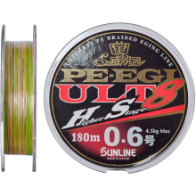 Шнур Sunline PE EGI ULT HS8 180m #0.6/0.128mm 4.5kg