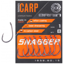 Крючок Brain Snagger #1 (8 шт/уп)