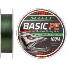 Шнур Select Basic PE 150m (темн-зел.) 0.04mm 5lb/2.5kg