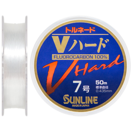 Флюорокарбон Sunline FC Tornado V Hard HG 50m #7.0/0.435mm 15.0kg
