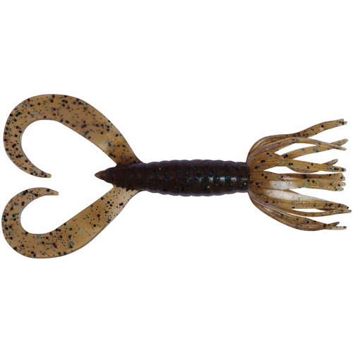 Силикон Keitech Little Spider 3" #207 Green Pumpkin PP. Blue FLK