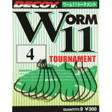 Гачок Decoy Worm 11 Tournament #2 (9 шт/уп)