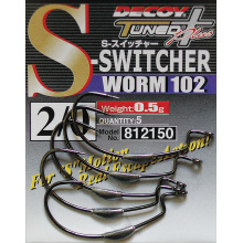 Крючок Decoy Worm 102 S-Switcher #4/0 (4 шт/уп)