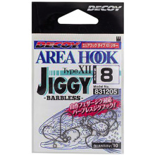 Крючок Decoy AH-12 Area Hook Jiggy #4 (10 шт/уп)