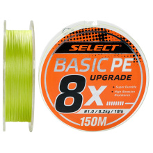 Шнур Select Basic PE 8x 150m (салат.) #1.0/0.14mm 18LB/8.2kg