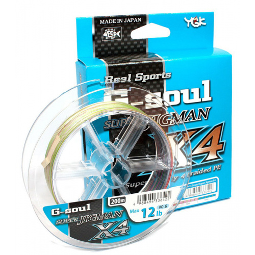 Шнур YGK Super Jig Man X4 200m #1.0/18lb