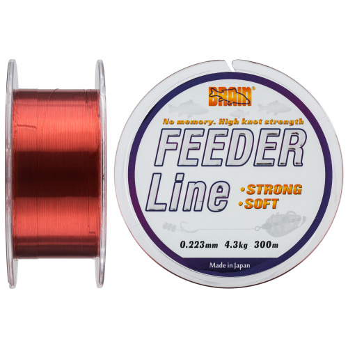Леска Brain Feeder 300 m 0,223 mm #1.7