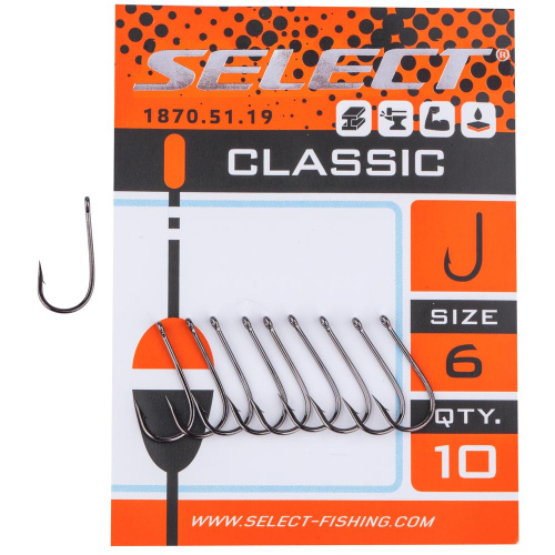 Крючок Select Classic №10