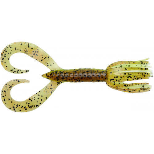 Силикон Keitech Little Spider 3" #401 Green Pumpkin/Chartreuse
