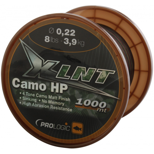Леска Prologic XLNT HP 1000m 8lbs 3.9kg 0.22mm Camo