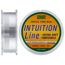 Леска Brain Intuition 50m 0,08 mm #0,22 0,6 kg 1,2 lb ц.: clear