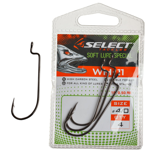 Крючок Select WH-11 #5/0 (4 шт/уп)