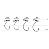 Крючок Decoy Worm 123 DS Hook Masubari #3 (5 шт/уп)