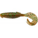 Силикон Keitech Flapper Grub 4" EA#02 Peach Green FLK