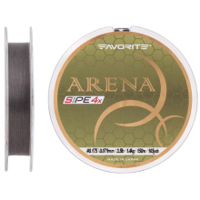 Шнур Favorite Arena PE 150m (silver gray) #0.175/0.071mm 3.5lb/1.4kg
