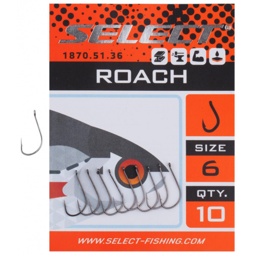 Крючок Select Roach №6
