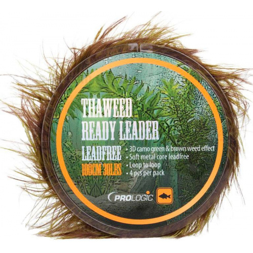 Лідкор Prologic ThaWeed Ready Leader 100cm 40lbs NL (4шт/уп)