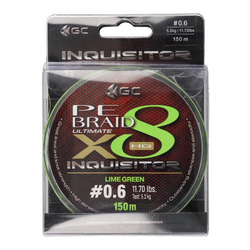 Шнур Golden Catch Inquisitor PE X8 LG 150м #0.6
