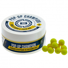 Бойлы Brain Champion Pop-Up Sweet Corn & Tiger Nut (кукуруза + тигровий орех) 8mm 34g
