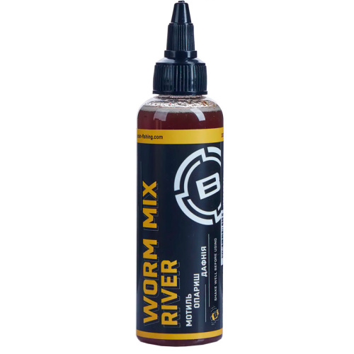 Ліквід Brain River Worm Mix (мотиль, опариш, дафнія) 100ml