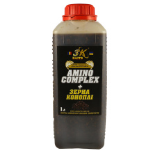 Зерна коноплі 3KBaits залиті в AminoComplex 1000мл