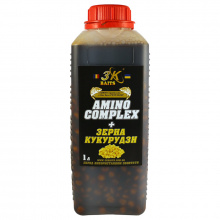 Зерна кукурудзи 3KBaits залиті в AminoComplex 1000мл