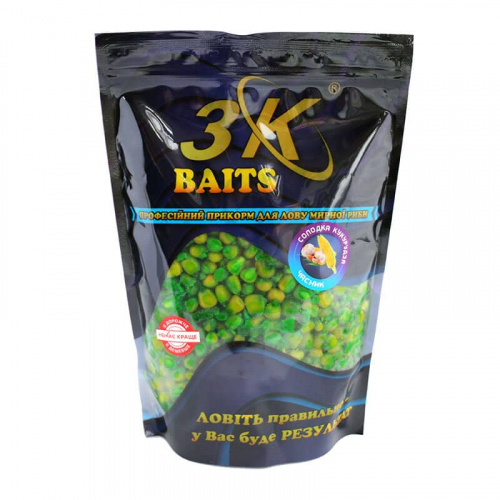 Солодка кукурудза 3KBaits Часник 800г