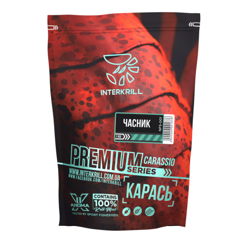Принада Interkrill Premium Карась-Часник 1кг