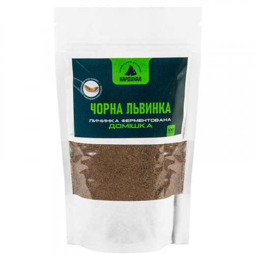 Добавка-активатор Кардинал Личинка черной львинки ферментированная, 100 г