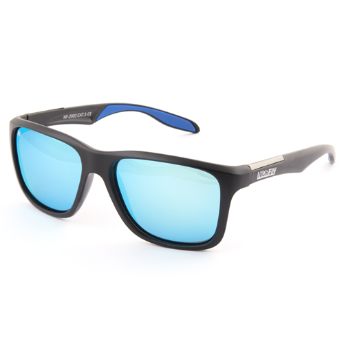 Очки поляризационные Norfin 03 (поликарбонат, линзы серые + Mirror Ice blue)