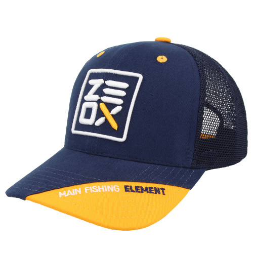 Кепка Zeox Trucker синяя с сеткой