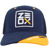 Кепка Zeox Trucker синяя с сеткой