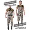 Полукомбинезон забродный мембранный Norfin RAPID CAMO 40