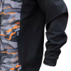 Куртка Viverra Softshell Infinity Hoody Black Camo Orange XL