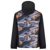 Куртка Viverra Softshell Infinity Hoody Black Camo Orange XL