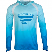 Реглан Favorite Hooded Jersey F Logo XL Блакитний