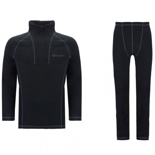 Термобелье женское Viverra Soft Warm ZIP Black XXL