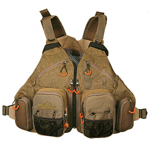 Жилет Golden Catch спиннингиста бежевый 2630003