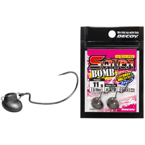 Джиг головка Decoy VJ-78 Switch Bomb #2/0 9.0g (2шт/уп)