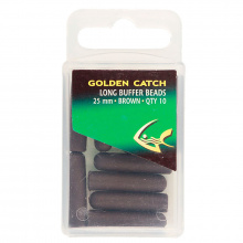 Отбойник Golden Catch резиновый Long Buffer Beads 25мм Brown (10шт)