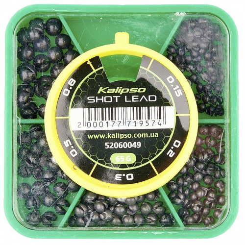Набір вантажів Kalipso Shot lead 65g 0.15-0.8g