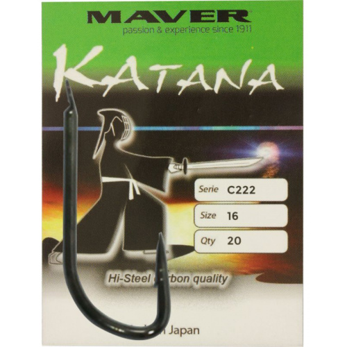 Гачок Maver Katana С222A №18 (15шт/уп)